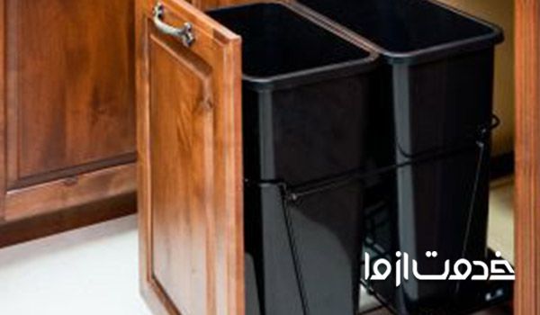 کابینت نگهداری سطل زباله 